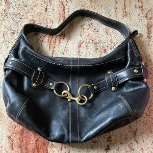 Black Coach Shoulder Bag